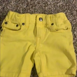 COPY - Ralph Lauren Girls Bright Yellow  Bermuda Shorts